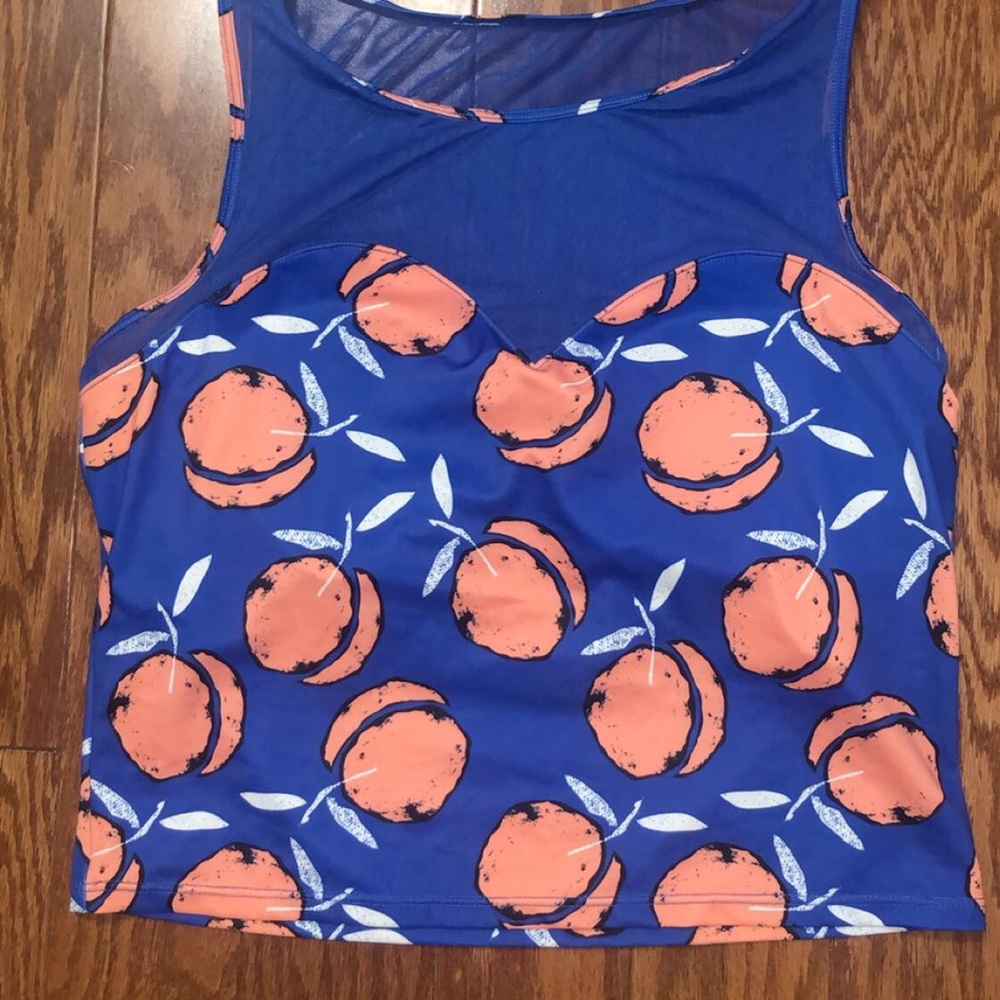 Kortni Jeane Peach Swimsuit Top